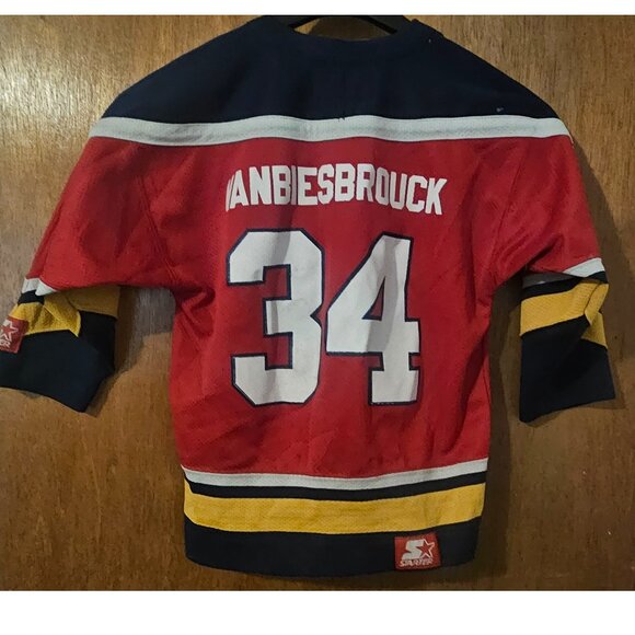 Vintage Starter 90s Starter Florida Panthers Jersey 34 Vanbiesbrouck M Medium - Picture 4 of 5